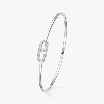[Ornora Jewelry]Move Uno pavé flex bangle medium
