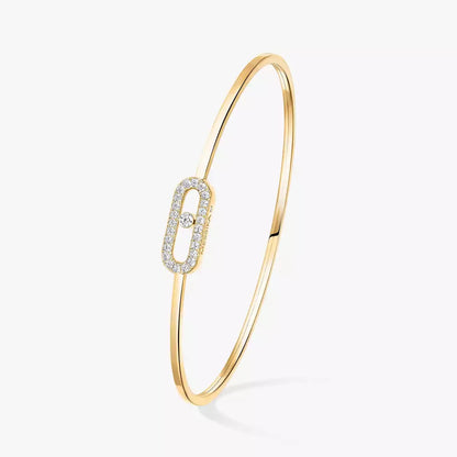 [Ornora Jewelry]Move Uno pavé flex bangle medium