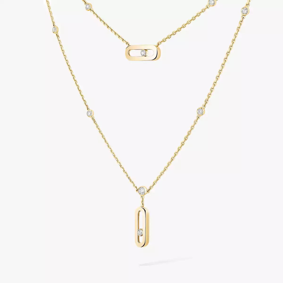 [Ornora Jewelry] Move Uno Diamond Necklace
