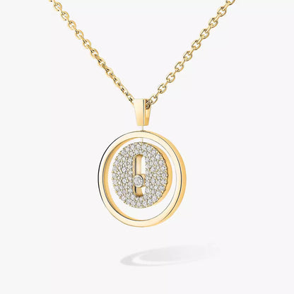 [Ornora Jewelry] Lucky Move Diamond Necklace