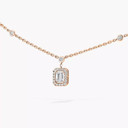 [Ornora Jewelry]My Twin Diamond Necklace in Silver