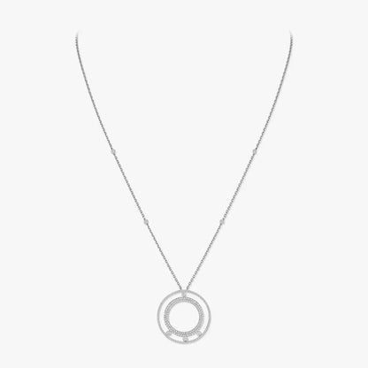 [Ornora Jewelry]Move Romane Long Pave_-Set Diamond Necklace