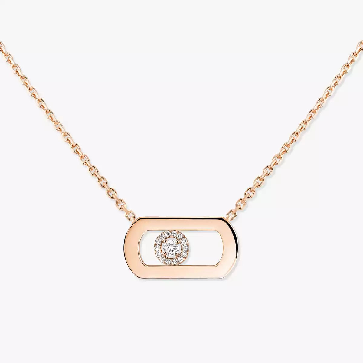[Ornora Jewelry]So Move Diamond Necklace in Gold