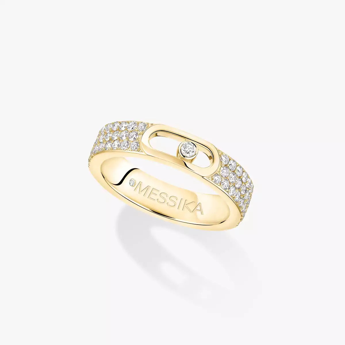 [Ornora Jewelry]Move Joaillerie Pave_ Diamond Wedding Ring