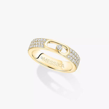 [Ornora Jewelry]Move Joaillerie Pave_ Diamond Wedding Ring