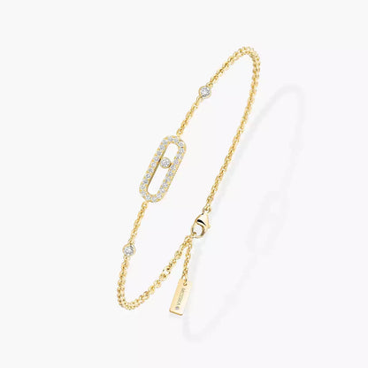 [Ornora Jewelry]Move Uno Diamond Bracelet