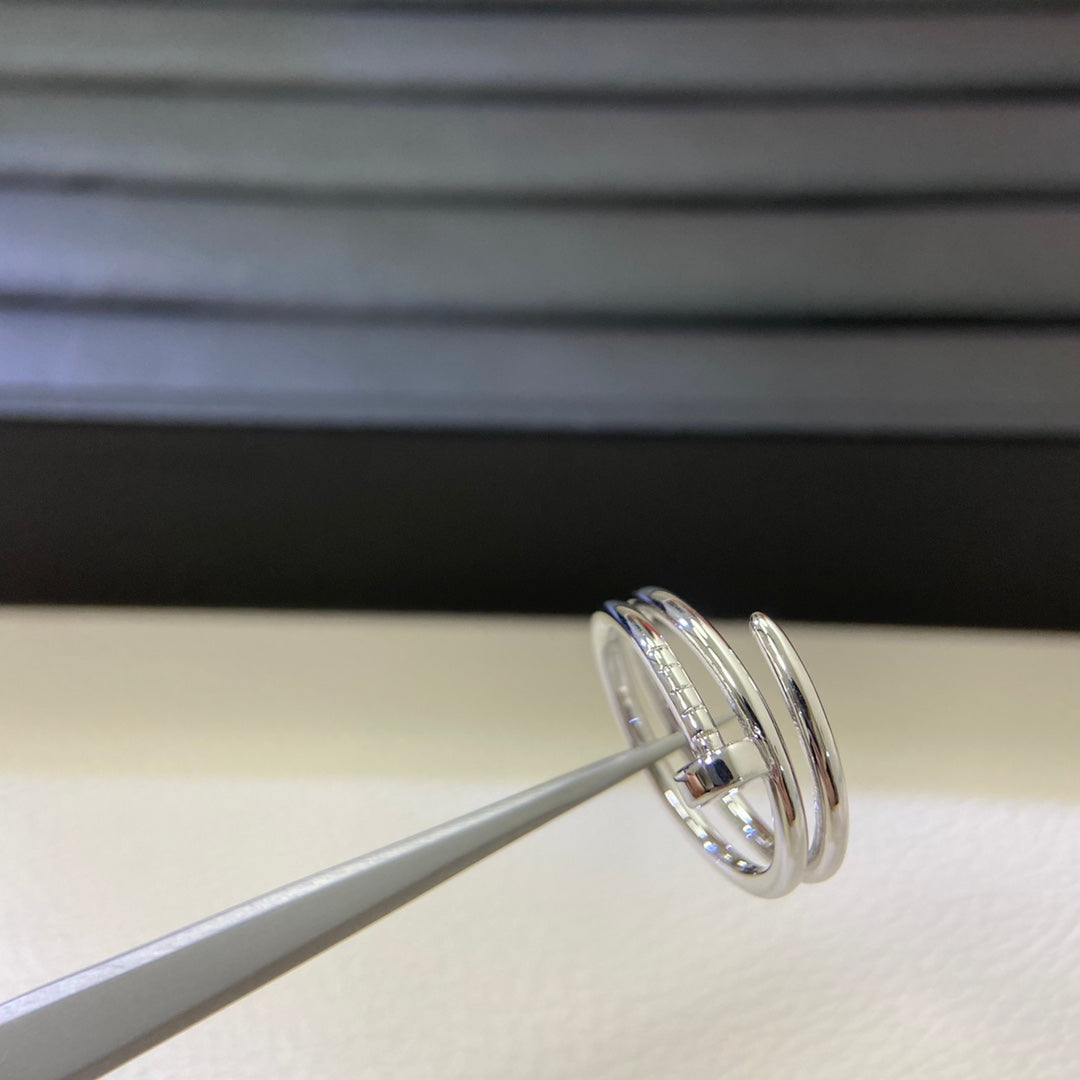 [OrnoraJewelry]SMOOTH THREE-BAND NAIL RING