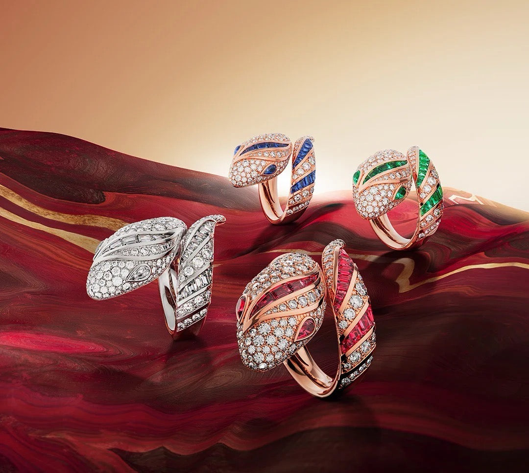 [OrnoraJewelry]BRAND NEW LUXURY RED SNAKE RING
