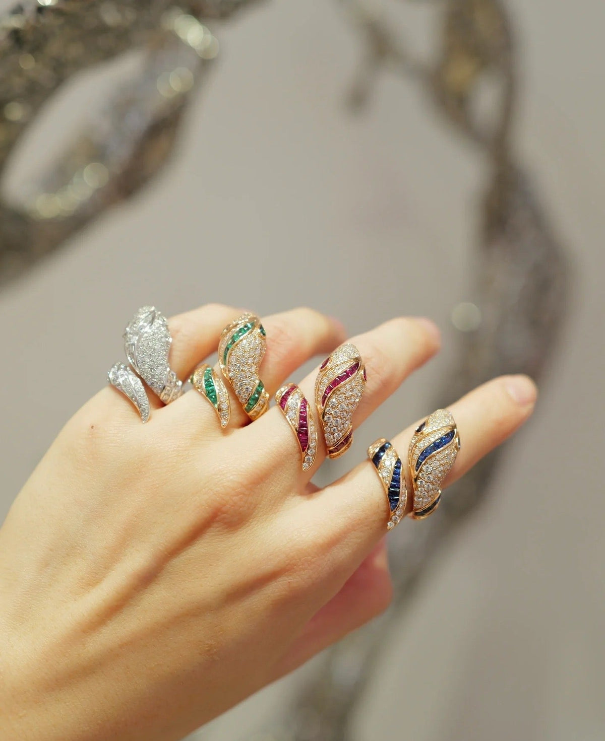 [OrnoraJewelry]BRAND NEW LUXURY SILVER SNAKE RING