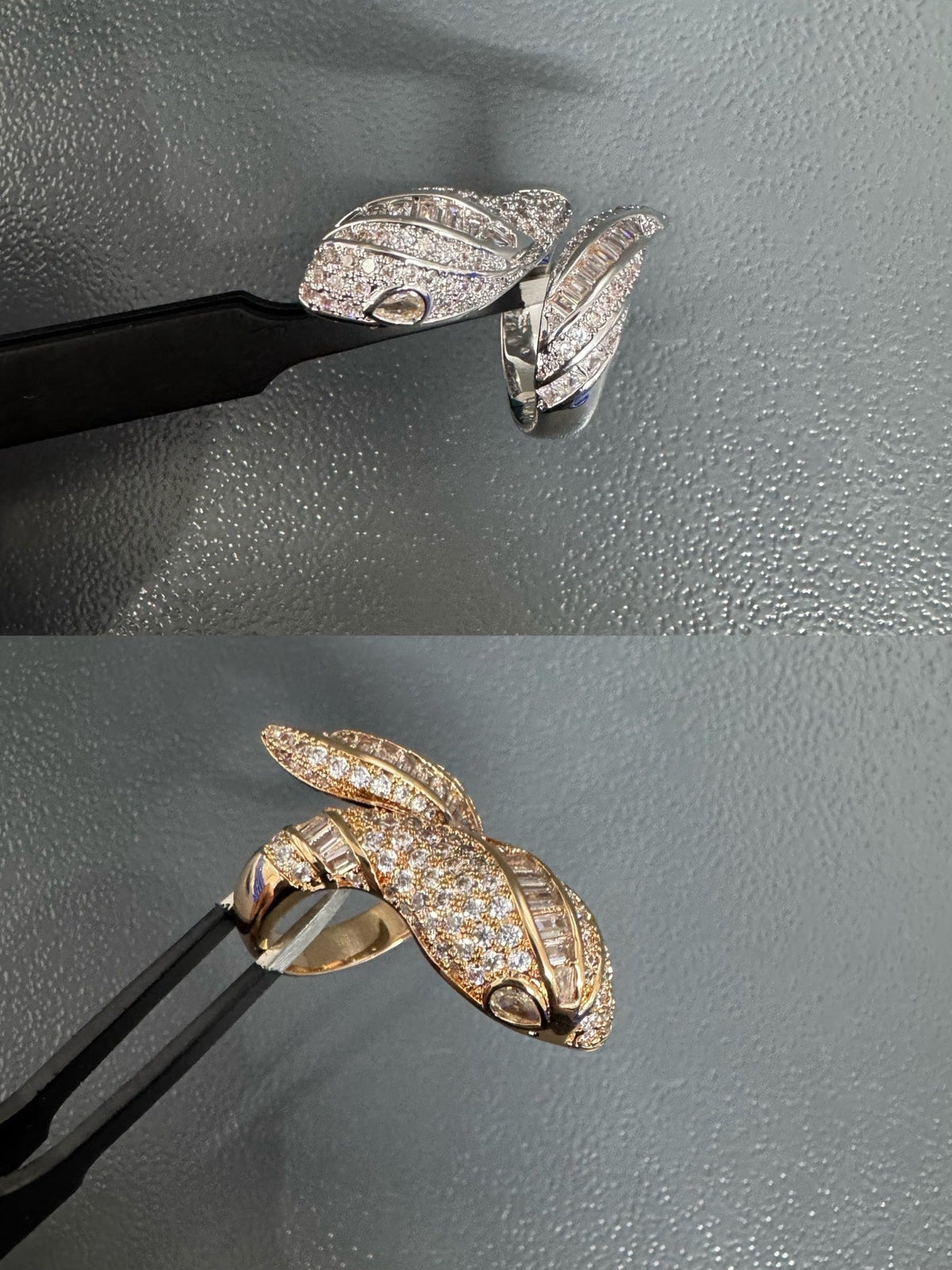 [OrnoraJewelry]BRAND NEW LUXURY SILVER SNAKE RING