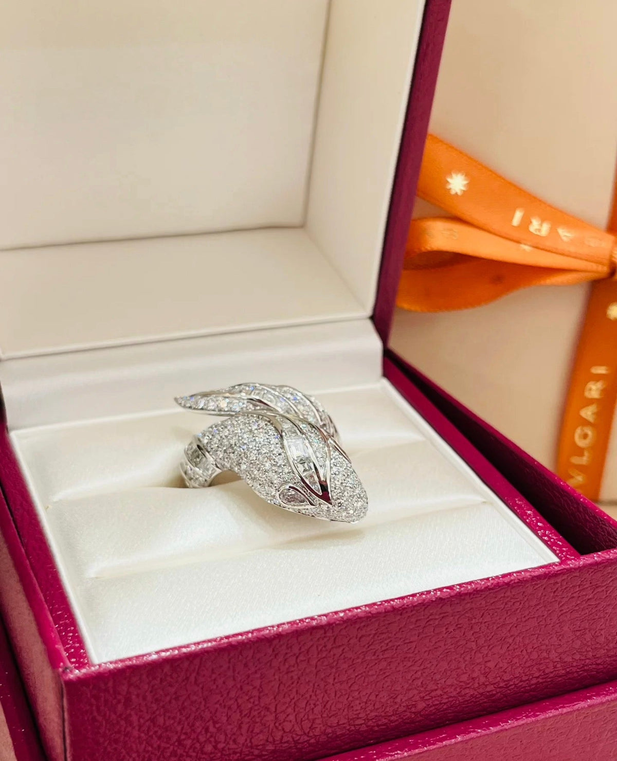 [OrnoraJewelry]BRAND NEW LUXURY SILVER SNAKE RING