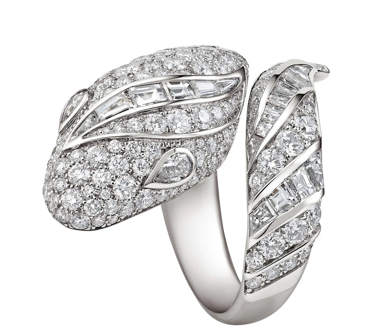 [OrnoraJewelry]BRAND NEW LUXURY SILVER SNAKE RING