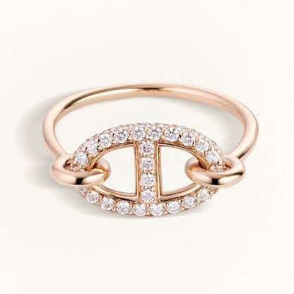 [OrnoraJewelry]RONDE SMALL DIAMOND RING