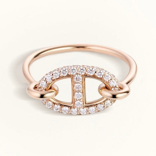 [OrnoraJewelry]RONDE SMALL DIAMOND RING