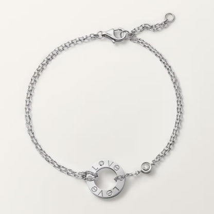 [OrnoraJewelry]LOVE BRACELET 2 DIAMOND