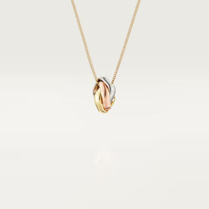 [OrnoraJewelry]TRINITY CUSHION NECKLACE COLLECTION