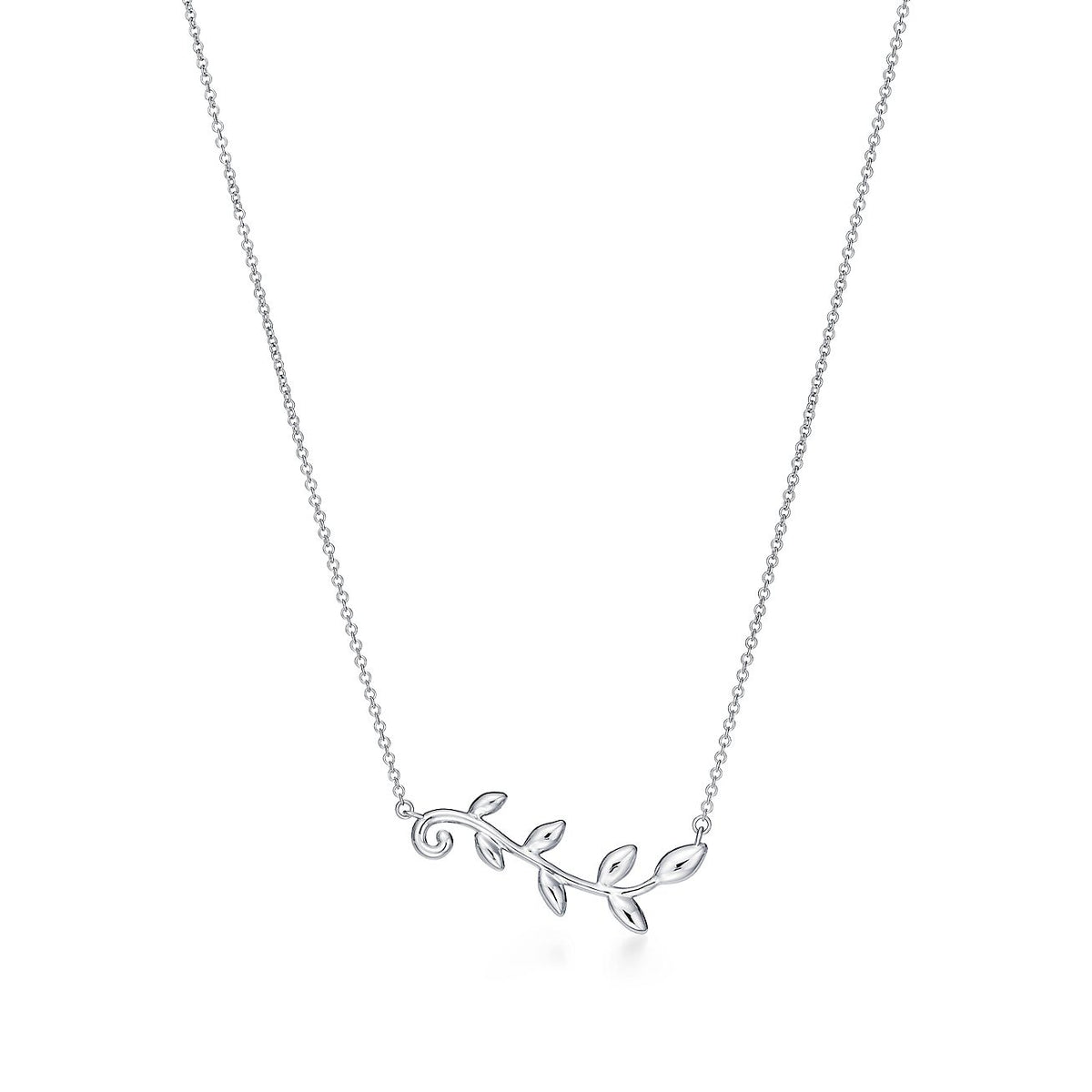 [Ornora Jewelry]PALOMA PICASSO STERLING SILVER OLIVE BRANCH NECKLACE