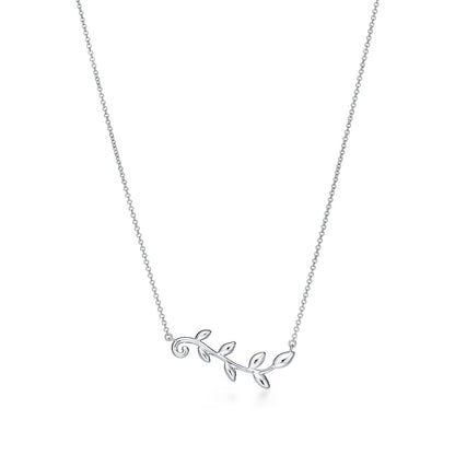 [Ornora Jewelry]PALOMA PICASSO STERLING SILVER OLIVE BRANCH NECKLACE