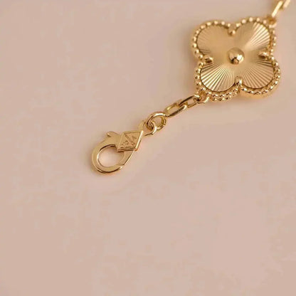 [OrnoraJewelry] CLOVER 5 MOTIF LASER BRACELET COLLECTION