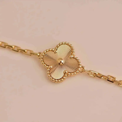 [OrnoraJewelry] CLOVER 5 MOTIF LASER BRACELET COLLECTION