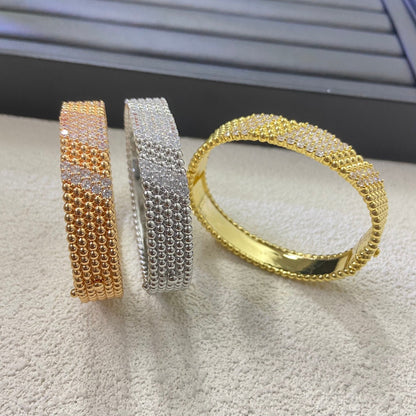 [OrnoraJewelry]  FIVE-ROW DIAMOND BRACELET
