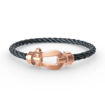 [OrnoraJewelry]FORCE LARGE HORSESHOE NO DIAMOND BRACELET ROSE GOLD