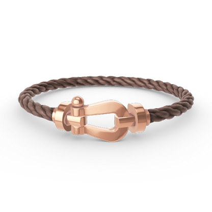 [OrnoraJewelry]FORCE LARGE HORSESHOE NO DIAMOND BRACELET ROSE GOLD