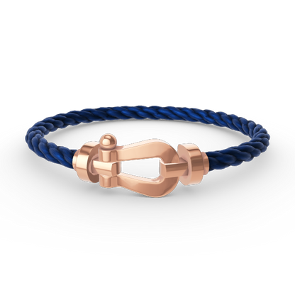 [OrnoraJewelry]FORCE LARGE HORSESHOE NO DIAMOND BRACELET ROSE GOLD