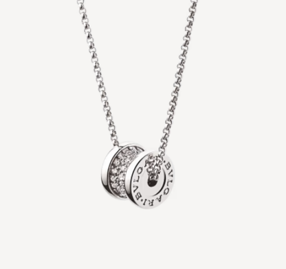 [OrnoraJewelry]ZERO 1 SILVER DIAMOND NECKLACE