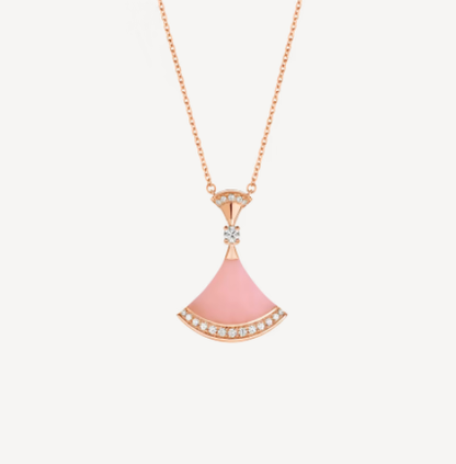 [OrnoraJewelry]DREAM NECKLACE PINK OPAL