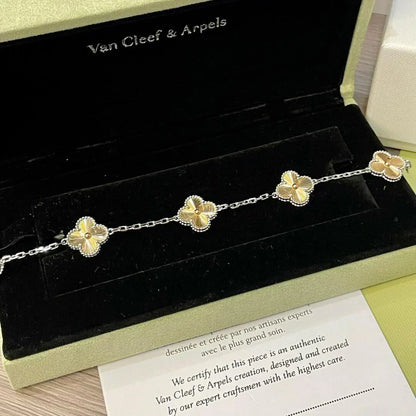 [OrnoraJewelry] CLOVER 5 MOTIF LASER BRACELET COLLECTION