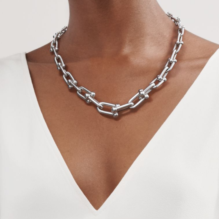 [Ornora Jewelry]HARDWEAR SILVER CHOKER