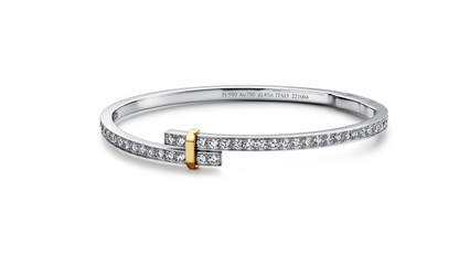 [Ornora Jewelry]EDGE DIAMOND GOLD SILVER BRACELET