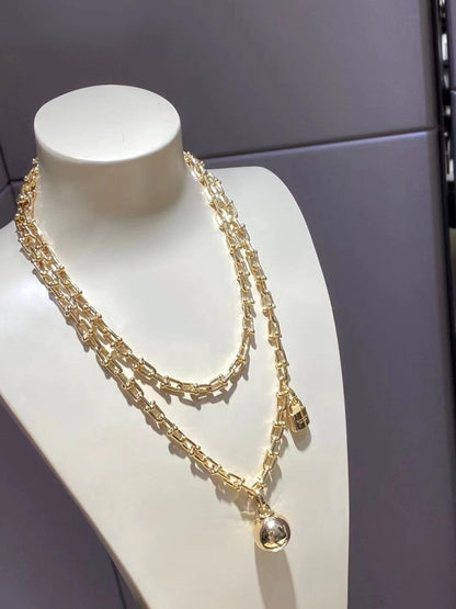 [Ornora Jewelry]HARDWEAR WRAP NECKLACE