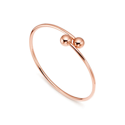 [Ornora Jewelry]CITY HARDWEAR BALL BYPASS BRACELET