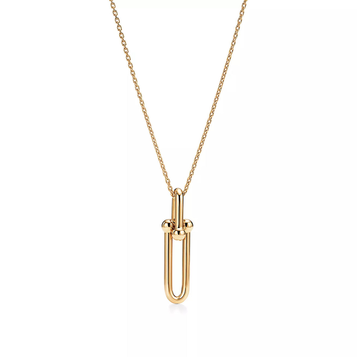 [Ornora Jewelry]HARDWEAR GOLD DROP PEDANT NECKLACE