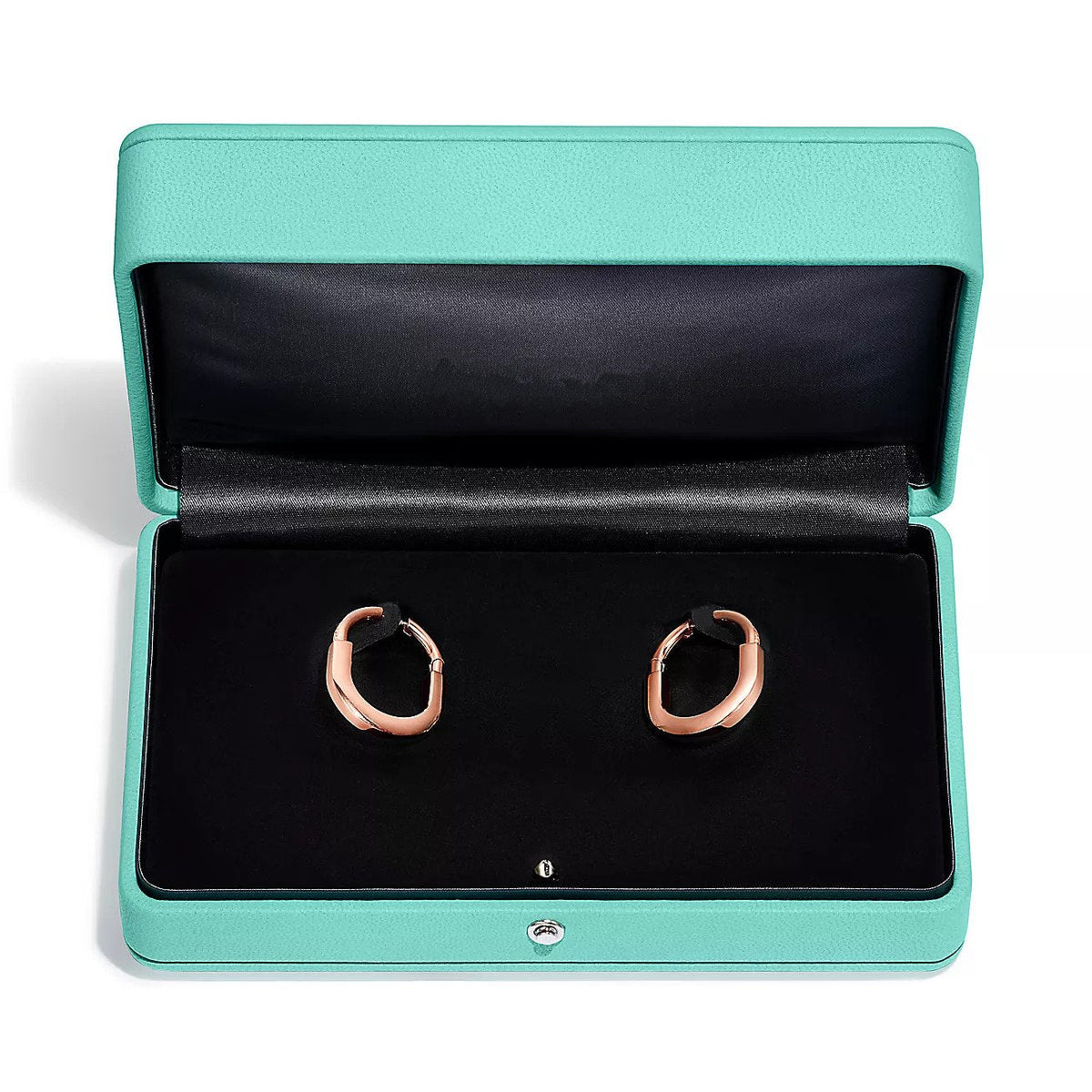 [Ornora Jewelry]LOCK MEDIUM DIAMNOND EARRINGS