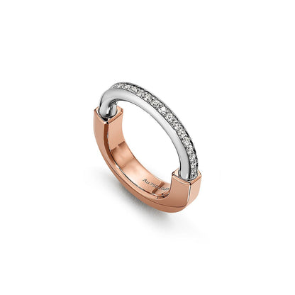 [Ornora Jewelry]LOCK DIAMOND RING