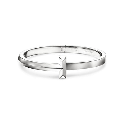 [Ornora Jewelry]T1 WIDE HINGED BANGLE BRACELET