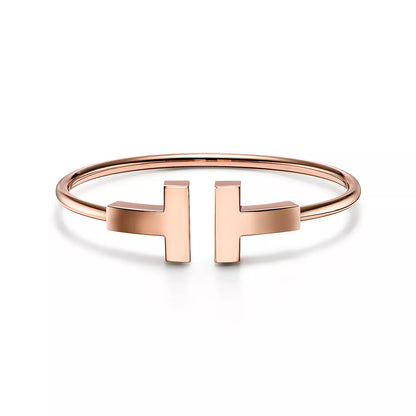 [Ornora Jewelry]T WIDE WIRE BRACELET
