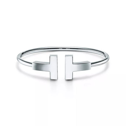 [Ornora Jewelry]T WIDE WIRE BRACELET