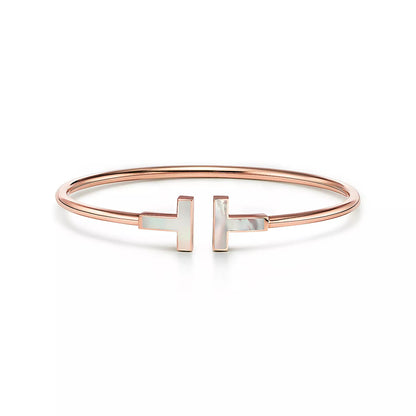 [Ornora Jewelry]T BRACELET 1.8MM TURQUOISE PINK GOLD