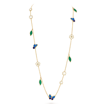[OrnoraJewelry] 26 NEW CLOVER 15 MOTIFS LUCKY NECKLACE