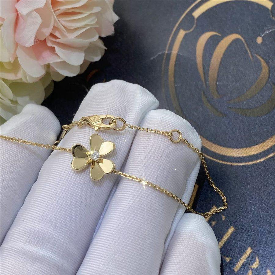[OrnoraJewelry]FRIVOLE GOLD FLOWER BRACELET