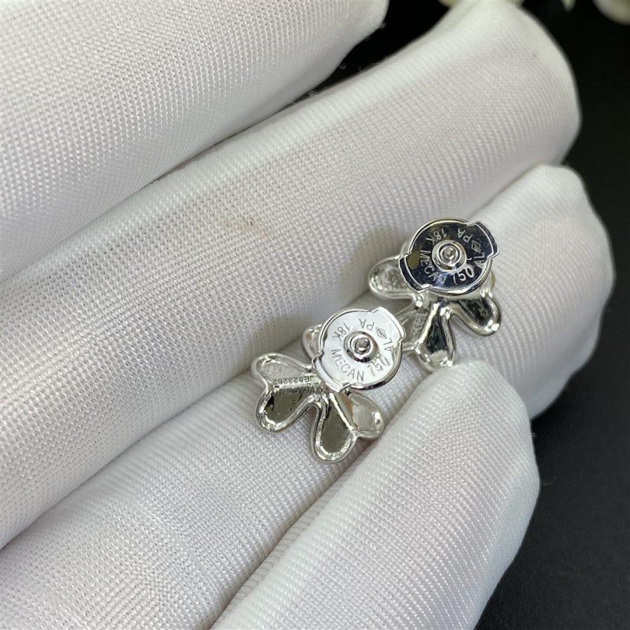 [OrnoraJewelry]FRIVOLE MINI SILVER FLOWER EARRINGS