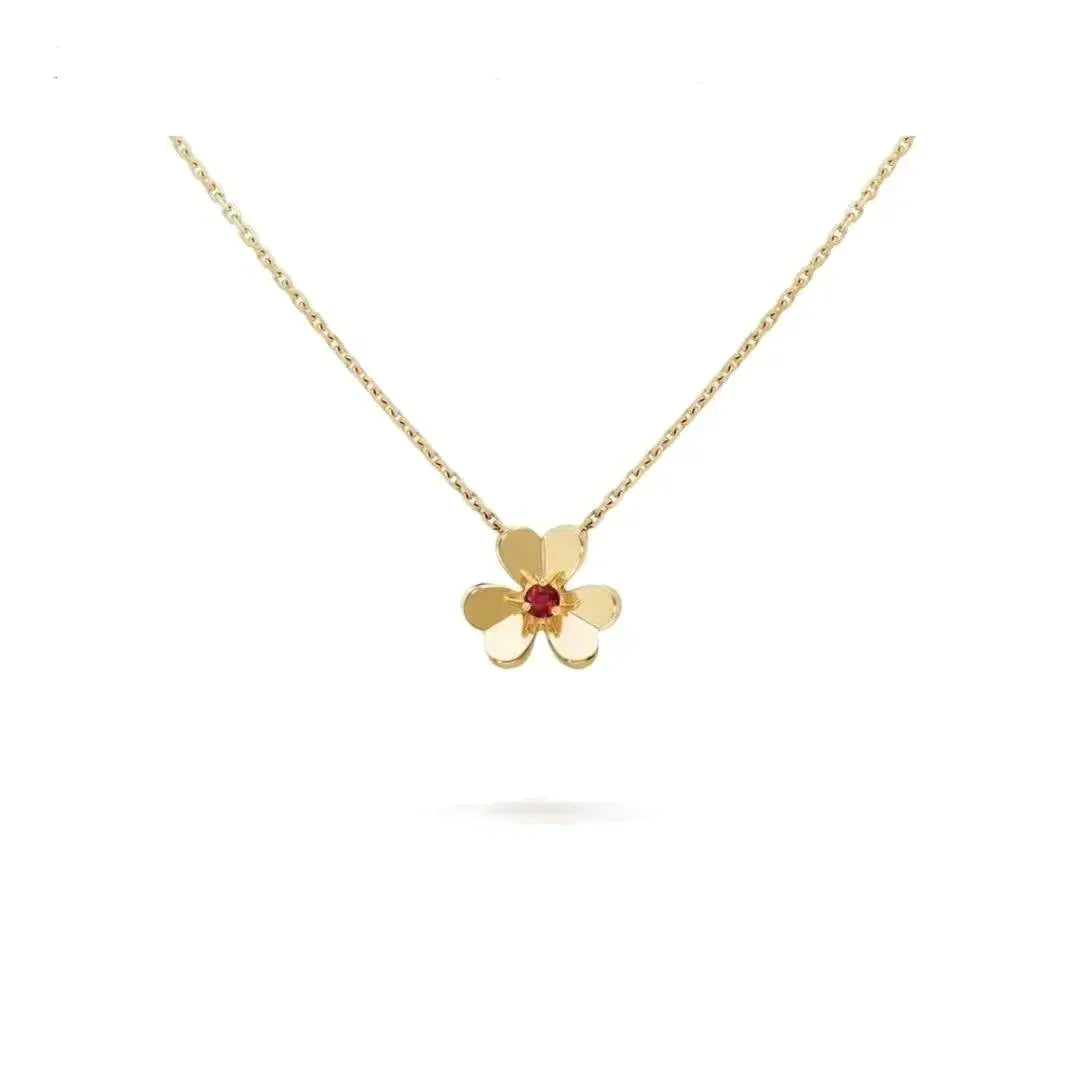 [OrnoraJewelry]FRIVOLE GOLD FLOWER NECKLACE