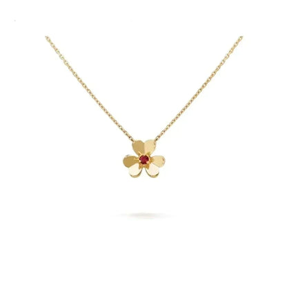 [OrnoraJewelry]FRIVOLE GOLD FLOWER NECKLACE