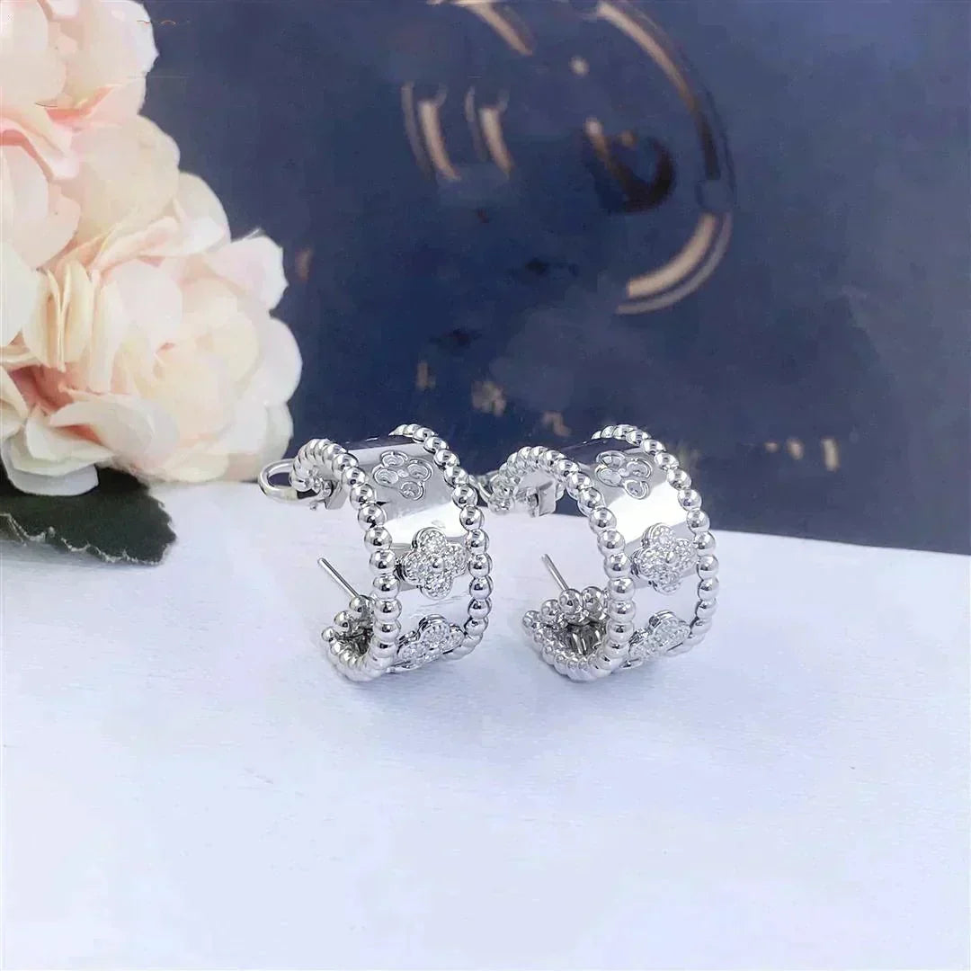 [OrnoraJewelry]PERLEE DIAMOND EARRINGS