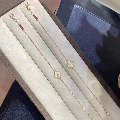 [OrnoraJewelry]CLOVER SINGLE FLOWER BRACELET