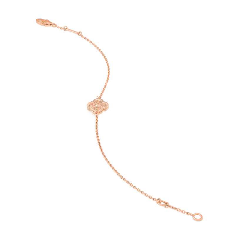 [OrnoraJewelry]CLOVER SINGLE FLOWER BRACELET